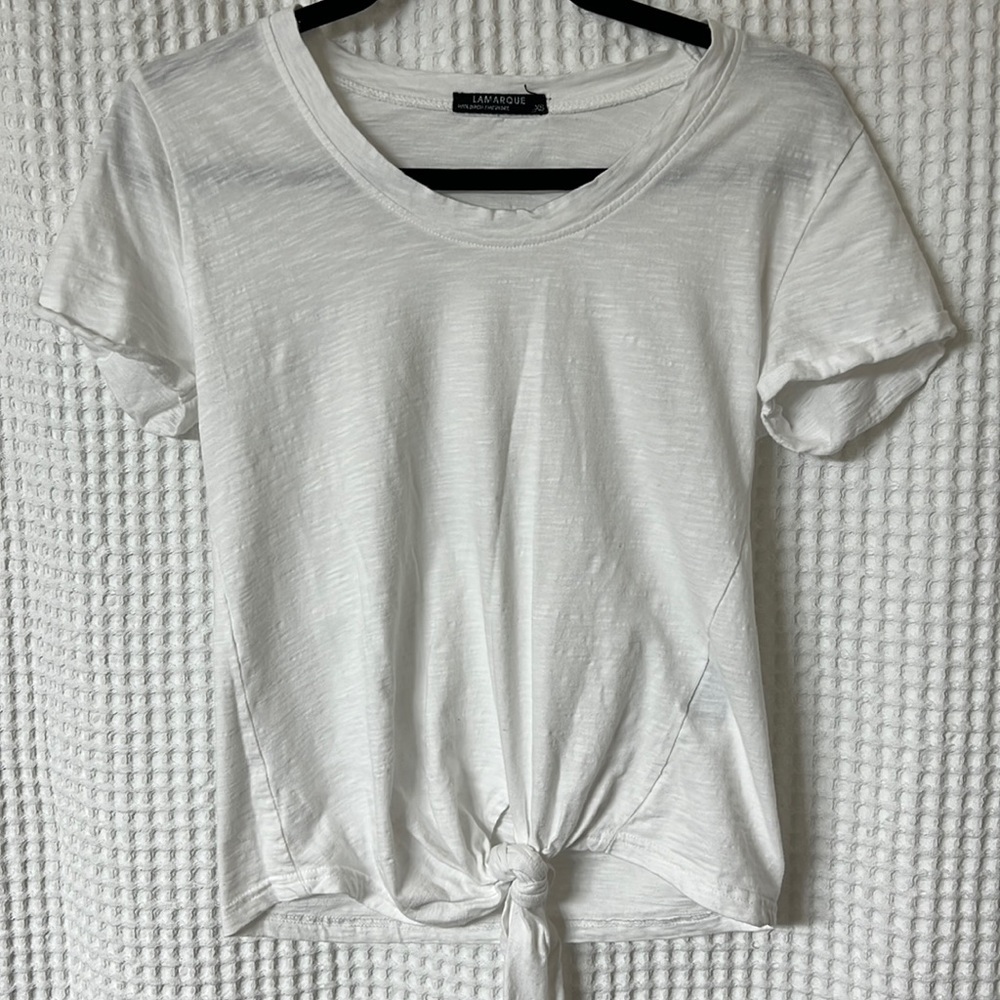 Lanarque white up shirt
